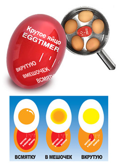  Таймер EggTimer (сколько минут варить яйца вкрутую) 