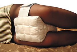  Подушка для ног (с гречневой лузгой) при болях в спине 