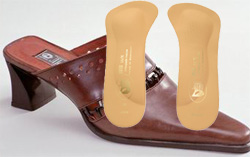  Полустелька ортопедическая для модельной обуви и обуви с узким носком (1 пара) 