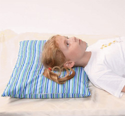  Детская гречневая подушка 