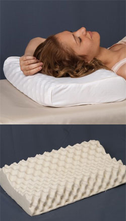  Латексная подушка с массажным эффектом (высокая) 